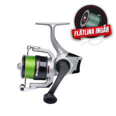Abu Garcia MAX X 4000 (inkl påspolad flätlina), Haspel