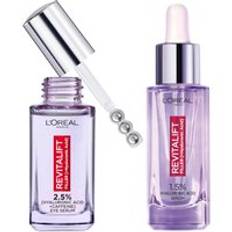 L'Oréal Paris Hydration Heroes Face and Eye Serum Duo with Hyaluronic Acid and Caffeine