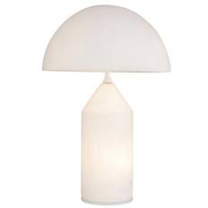 Oluce Atollo 235 Bordslampa 50 cm Opal