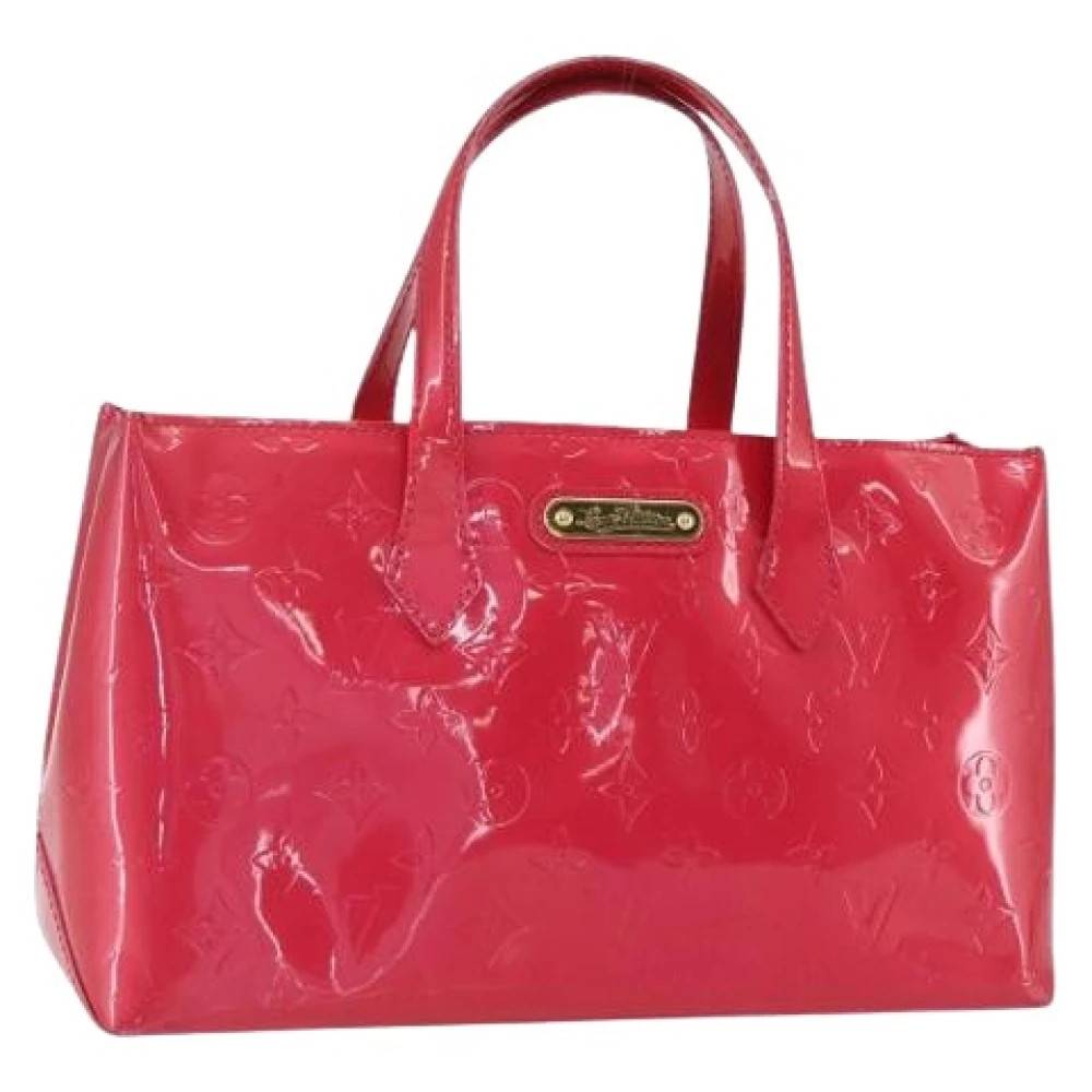 Louis Vuitton Vintage Pre-owned Vintage Læder Håndtaske - Vintage - Dame - Lyserød - ONE SIZE - Læder