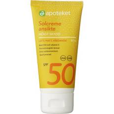 Apoteket Solcreme Ansikte spf 50, 50 ml
