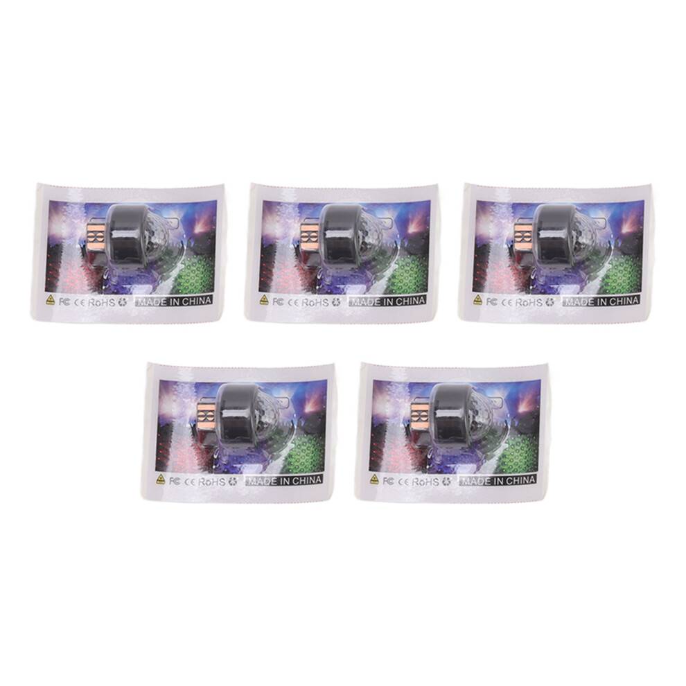 5 stk. USB Mini RGB Disco Light til DJ, scene og hjemmebrug