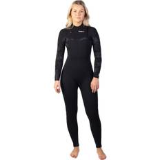 Gul Womens Response FX 5/4mm Chest Zip Wetsuit - Black