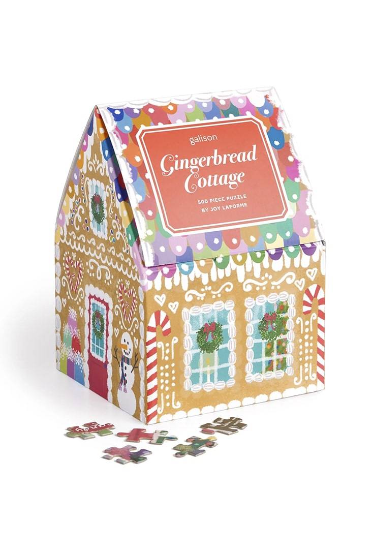 500 BRK. PUSLESPIL - gingerbread cottage