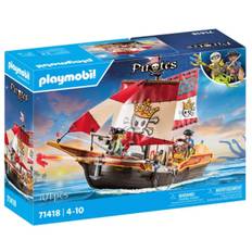 PLAYMOBIL 71418 -​ Pirater -​ Litet piratskepp