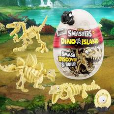 ZURU Smashers Serie 5 Dino Island Nano Egg, [Assorterat Mysterieägg] 7495 - flerfärgad (En-Storlek)