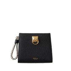 Mulberry – Iris Coin Zip Around Clutch, Black