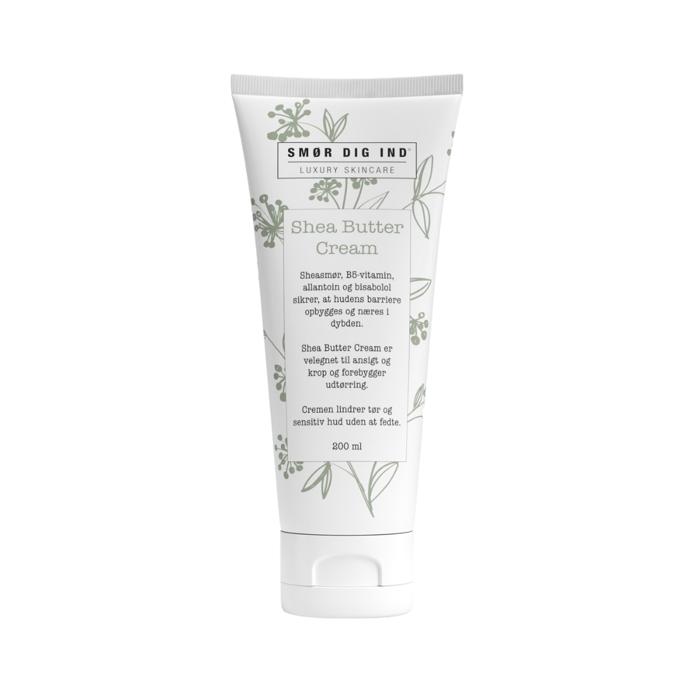 Smør Dig Ind - Shea Butter Cream - 200 ml - Hos Frisøren & Baronen