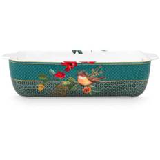 Pip Studio Baking Dish Rectangular Winter Wonderland Squirrel Green 27.5 x 18.5 x 6.5 cm