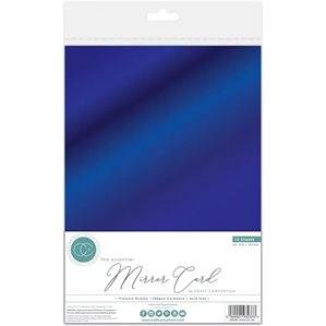 Metallisk Cardstock - A4 - 10st - Röd