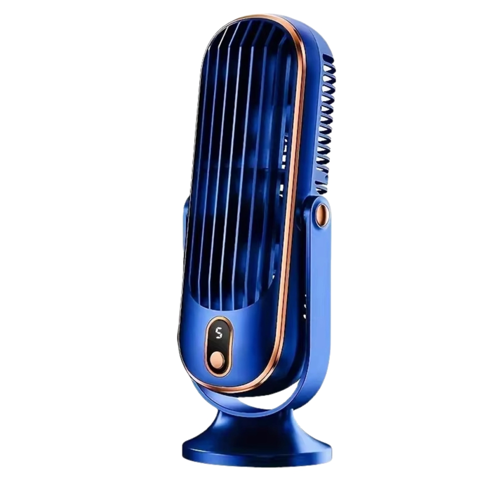 Bordventilator, bærbar bladløs ventilator, lille personlig køleventilator B.