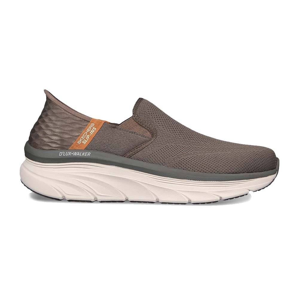 Skechers D'Lux Walker Oxford slip-Ins (herr) - Black/Black, 47,5