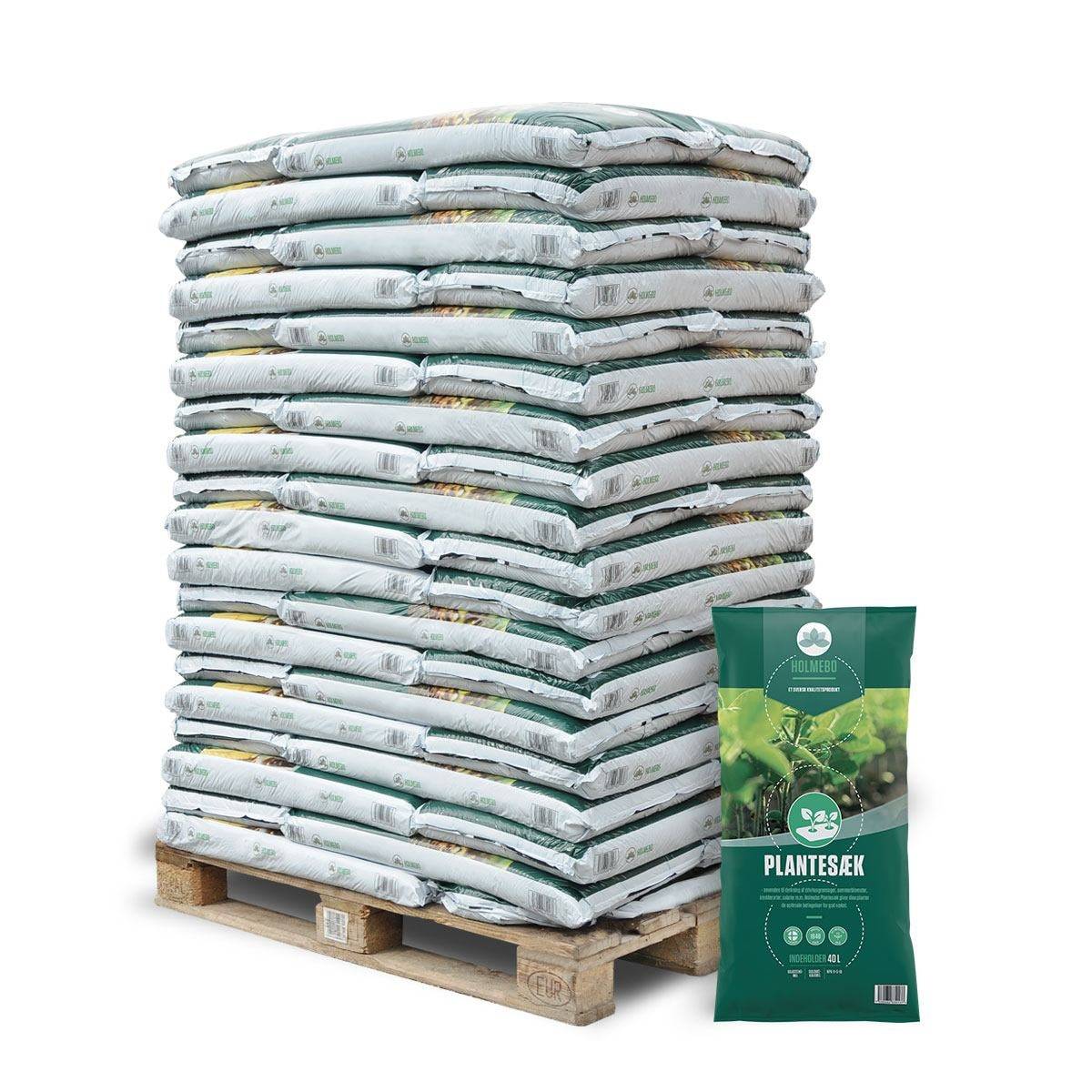 Holmebo plantesæk 60 x 40 liter 2400 liter.