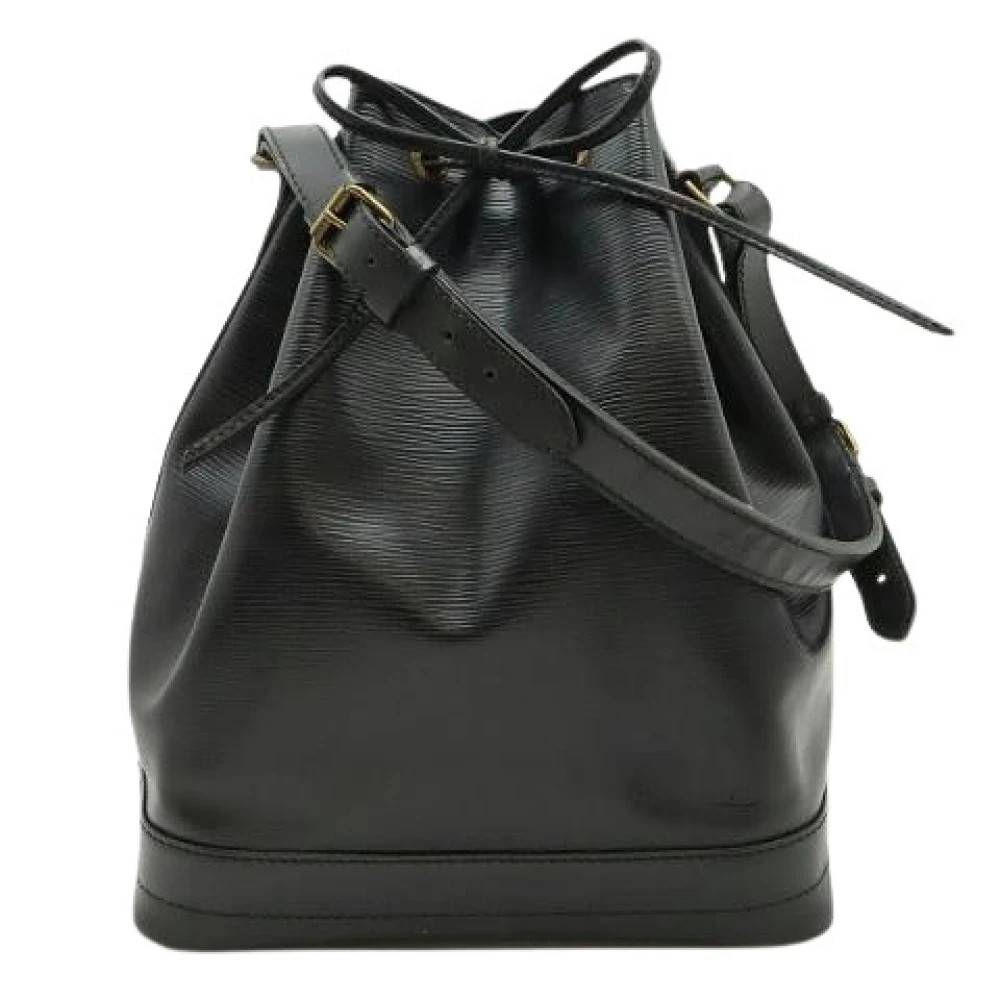 Louis Vuitton Vintage Pre-owned Epi Bucket Bag - Vintage - Dame - Sort - ONE SIZE - Uld
