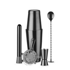 Cocktailset, svart, Ø 120 x (h) 320 mm