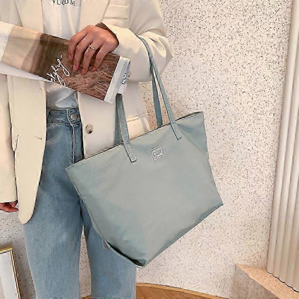 Fashion commuter bag tote bag canvas bag waterproof nylon bag 26-27s