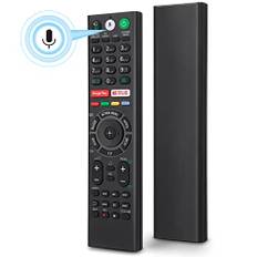 Sprachgesteuerte Ersatzfernbedienung für Sony-TV-Remote，für Sony-TVs und Sony-Bravia-TVs，für alle Sony 4K UHD LED LCD HD Smart TVs