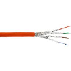InLine Verlegekabel Cat.7a - S/FTP (PiMF) 4x2x0,58 AWG23 - 1200MHz - B2ca - 100m
