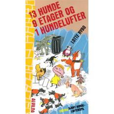 13 hunde, 9 etager og 1 hundelufter (med spil)