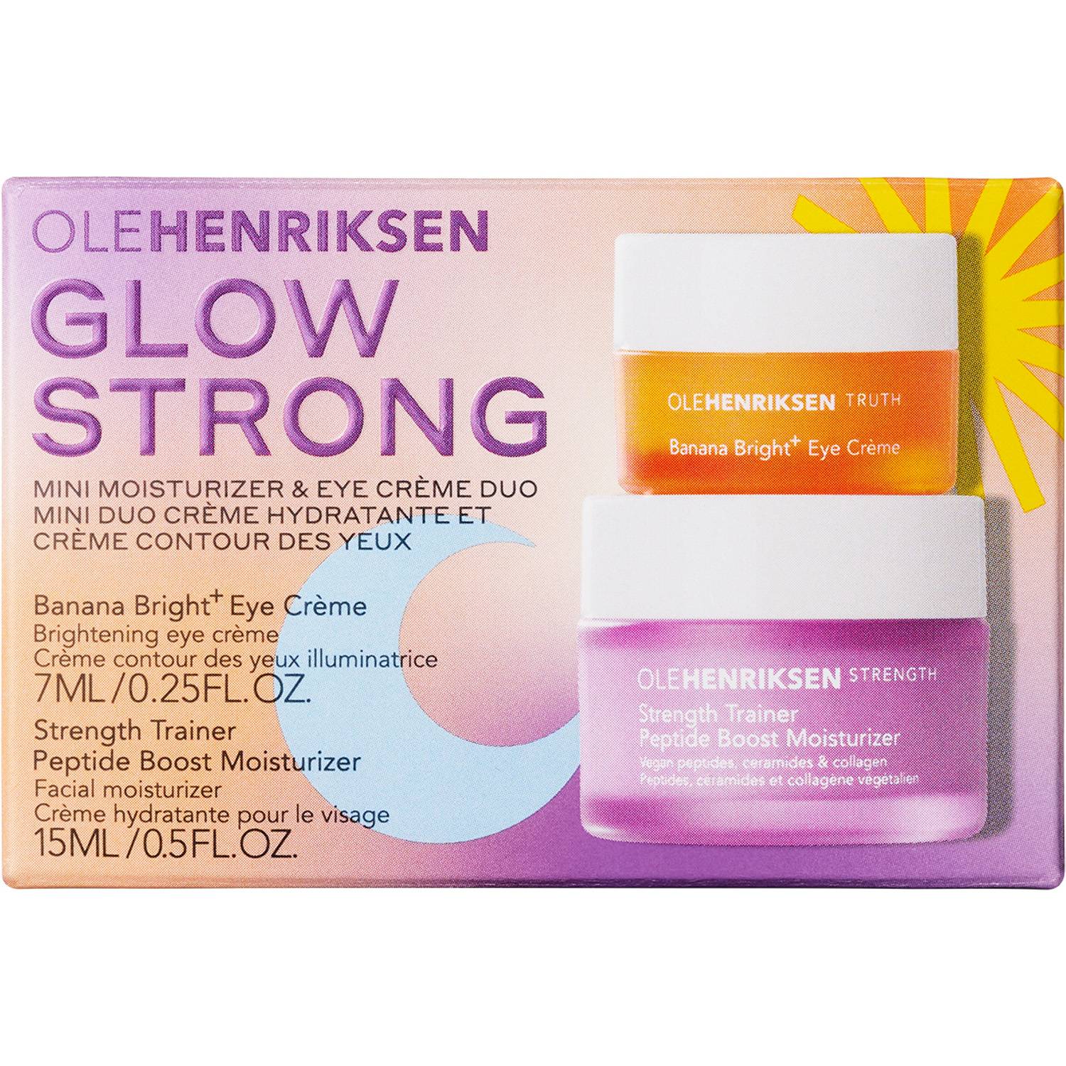 15ml, Ole Henriksen SETS Strength Trainer Moist 15 ml + Banana Brigth Eye creme 7 ml