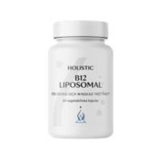 B12 Liposomal 60 vegetabiliska kapslar Holistic ”Mängdrabatt”