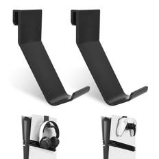 Controller Stand for Pro PlayStation 5 Headphone Hanger Holder Storage PS5 Controller Stand for Prevention Black L'QECTED PS5/PS5 Slim/PS5