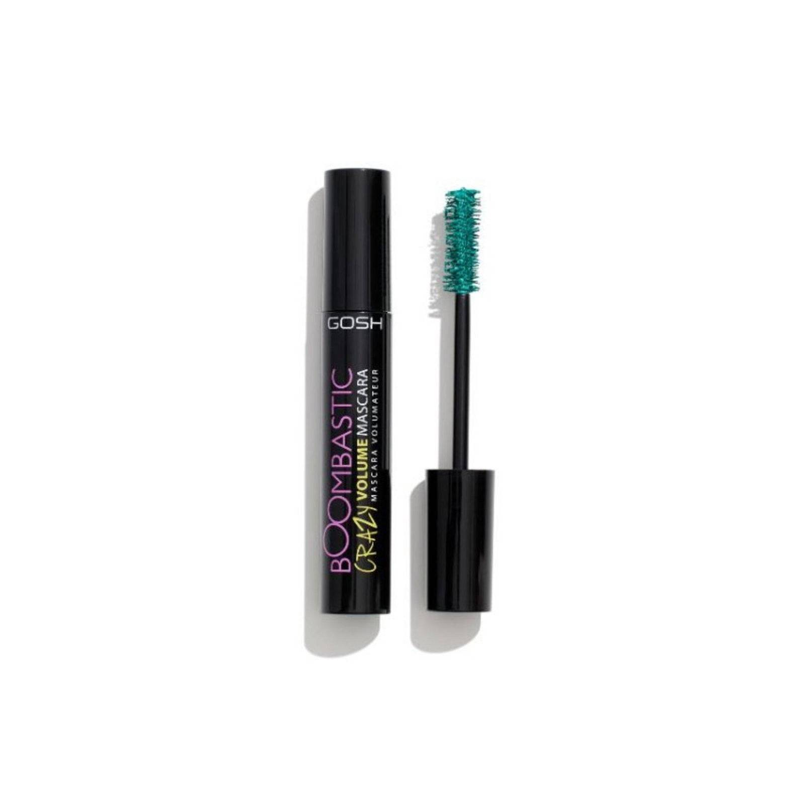 Gosh Boombastic Crazy Mascara volumizzante 007 Verde 13 ml — Mascara