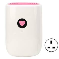 Electric Mini Dehumidifier Basement Dehumidification Machine Home Equipment 100?240VPink UK Plug rosa