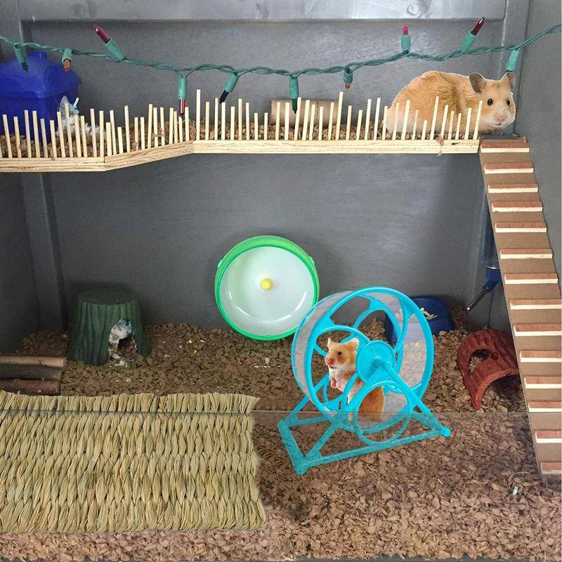 Hamster Tyst Löphjul Tyst Hamster Spinner Löphjul Mångsidig Spinner Löphjul För Hamstrar Gerbiler Och