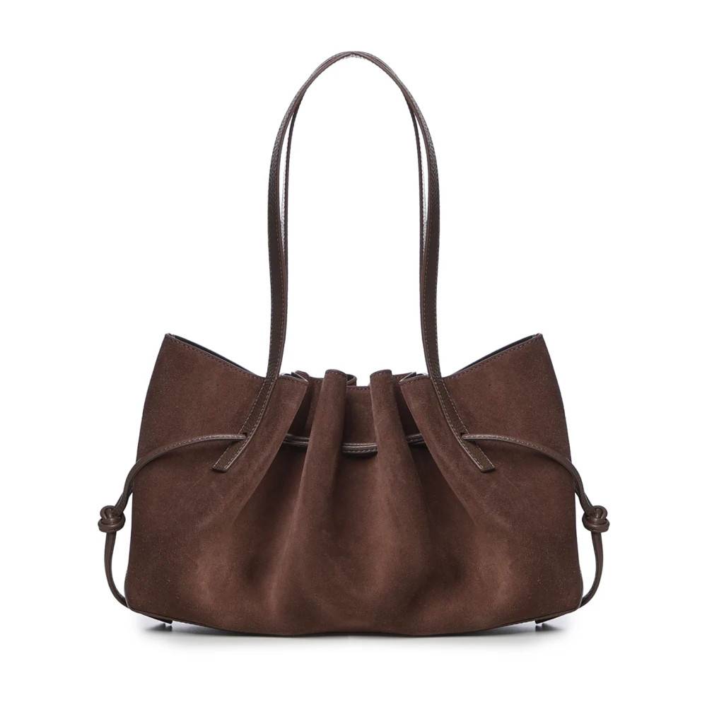 Yuzefi - Scallop Shoulder Bag Väskor - Dam - ONE Size - Läder
