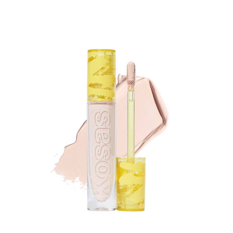 Kosas Revealer Concealer - Medium dkkende makeup med hyaluronsyre skjuler mrke rande under jnene Mrke pletter og pletter + lysner fugter Lang