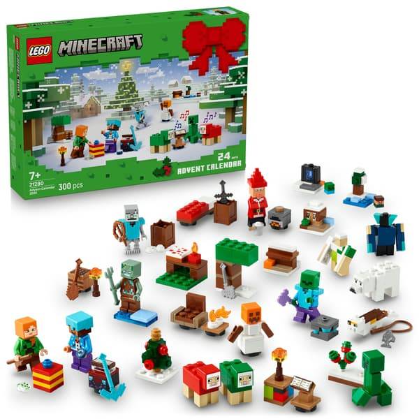 LEGO Minecraft 21280 2025 Advent Calendar – a Christmas present