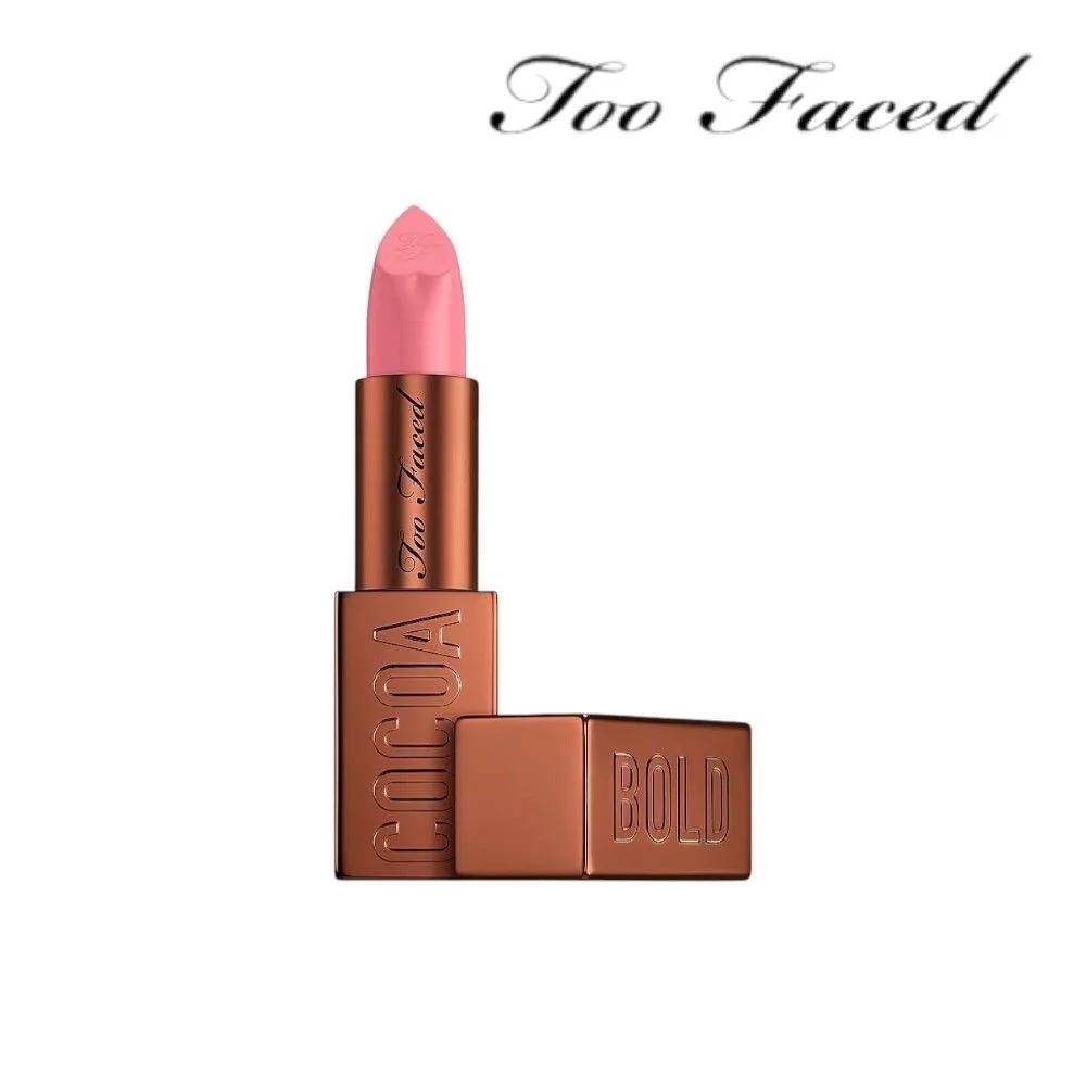 Too Faced Cocoa Bold Läppstift Nude Cocoa Färg 3,3 g brown