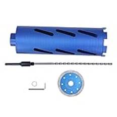 Mavaol 5/8 11 Tråd Drill Bit Alloy Steel Wet Dry Drilling Kit Chip Evakuering Hål robusta för betong Brick Marble DIY -projekt