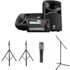 Yamaha Stagepas 400BT Portable PA System Vocal Performance Bundle