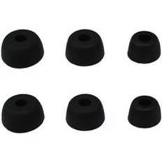 Silikon hörsnäckor öronproppar täcka öronsnäcka för-jabra elite 75t/ elite 65t/ aktiv - Svart