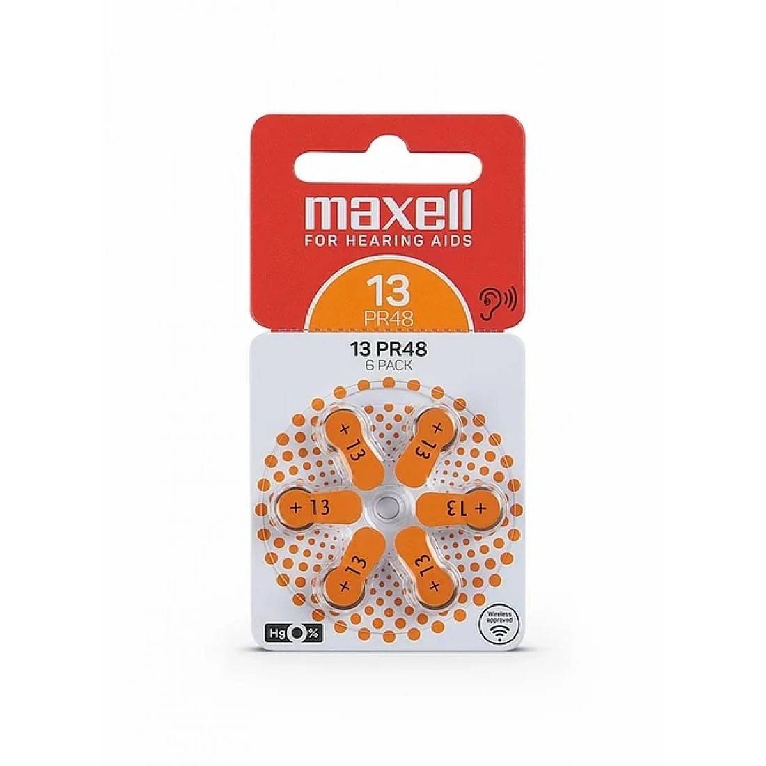 Hörapparatsbatteri Rayovac EXTRA 13, 6-pack