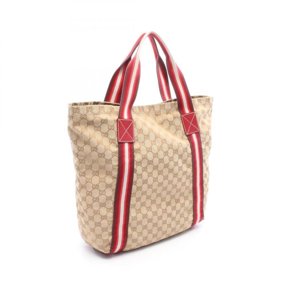 Gucci Vintage Tote Stl. - Totebags Från Magasin - Multicolor (L 37cm x W 33cm x D 12.5cm)