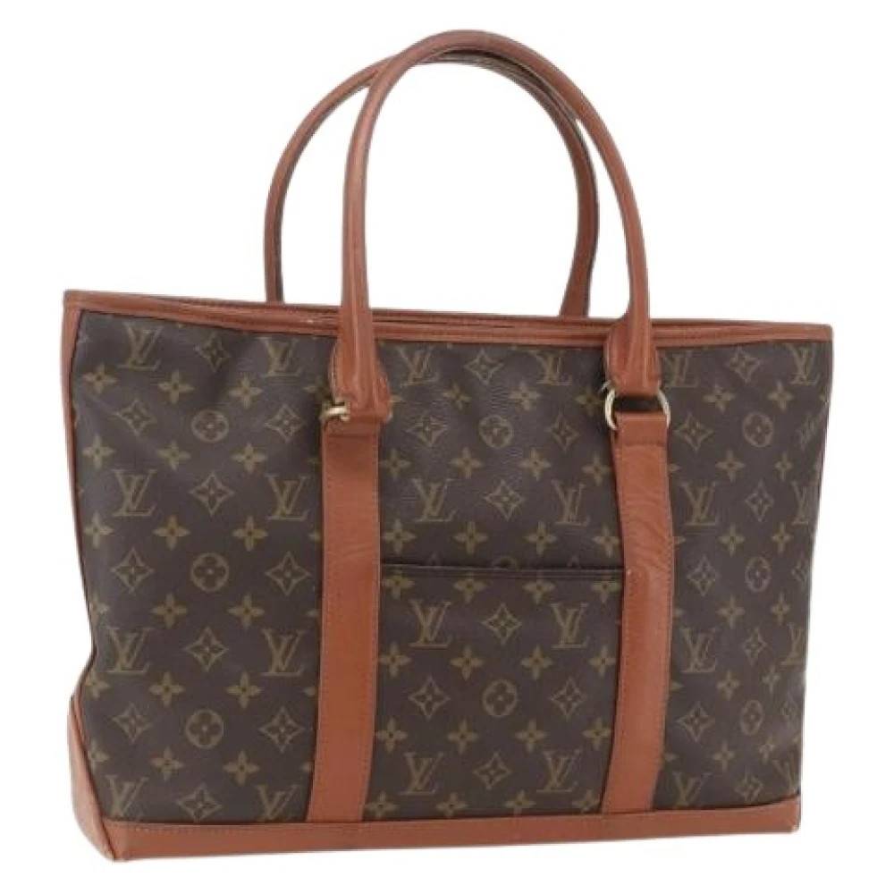 Louis Vuitton Vintage - Pre-owned Canvas Tygväska Vintage - Dam - ONE Size -