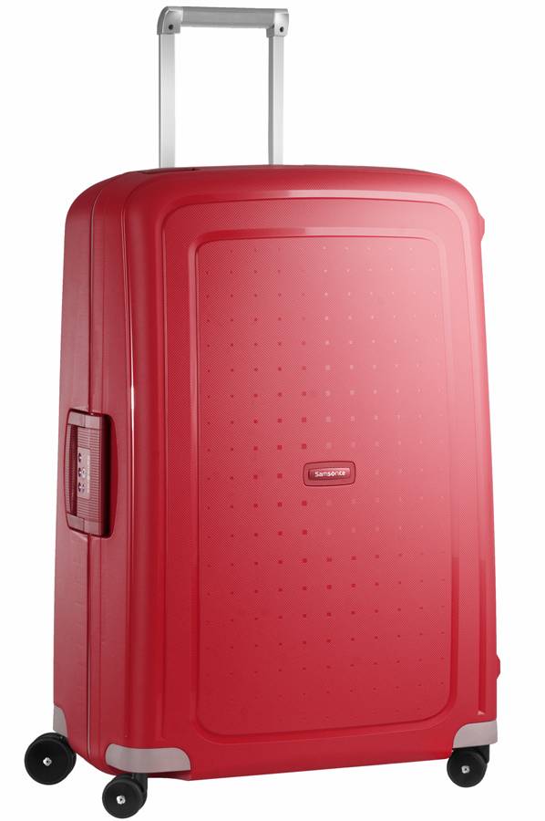 Samsonite S'Cure Spinner Röd 102 l Polypropylen (PP)