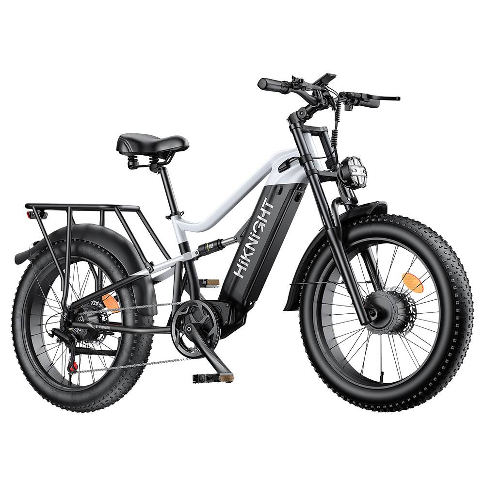 HIKNIGHT H6 PRO 4000W Electric Bike Black White