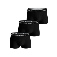 Björn Borg Cotton Stretch Trunk 3-pack Sort, XS