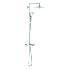 GROHE Duschsystem Euphoria 260 Wandmontage Thermostat CoolTouch Kopfbrause chrom 27296003