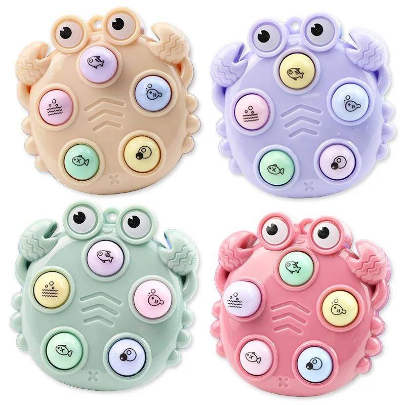 Mini Game Keychain Hamster Memory Game Fidget Toy for Kids Adult Handheld Game Whack-a-mole Stress Relief for Child Adults