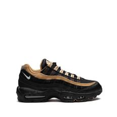 Nike - Air Max 95 Black Elemental Gold sneakers - unisex - gummi - 9 - Svart