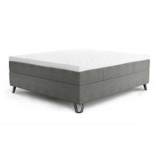 Jensen Prestige Kontinentalsäng 180x210 Grå - 426 Dark Grey (180x210)