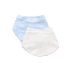 Purebaby Purebaby 2 Pack Essential Dribble Hagesmække
