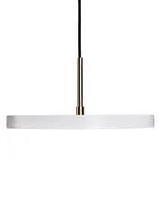 LED-pendellampa EVENLODE Metall Vit