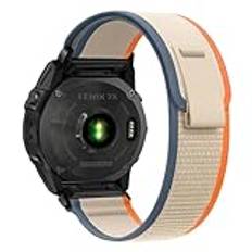 SumRioo QuickFit 26 mm armband för Garmin Fenix 7X Pro Solar/Fenix 7X Pro/Fenix 7X/Fenix 6X Solar/Fenix 6X Pro/Fenix 6X/5X, klockarmband i nylon för Garmin Instinct 2X/Instinct 2X Solar –