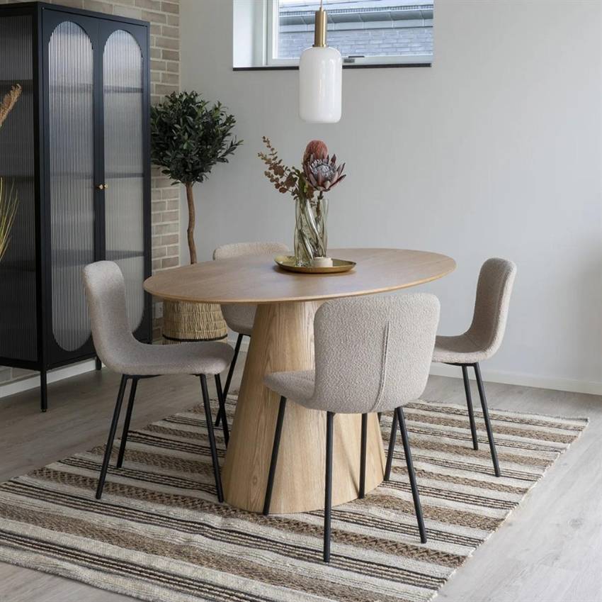 Scandinavian Living Lundby spisebordssæt - Spisebord inkl. 4 stole 54 cm x 75 cm x 48 cm | Møbelsalg.dk